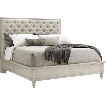 SAG HARBOR TUFTED UPHOLSTERED BED, QUEEN